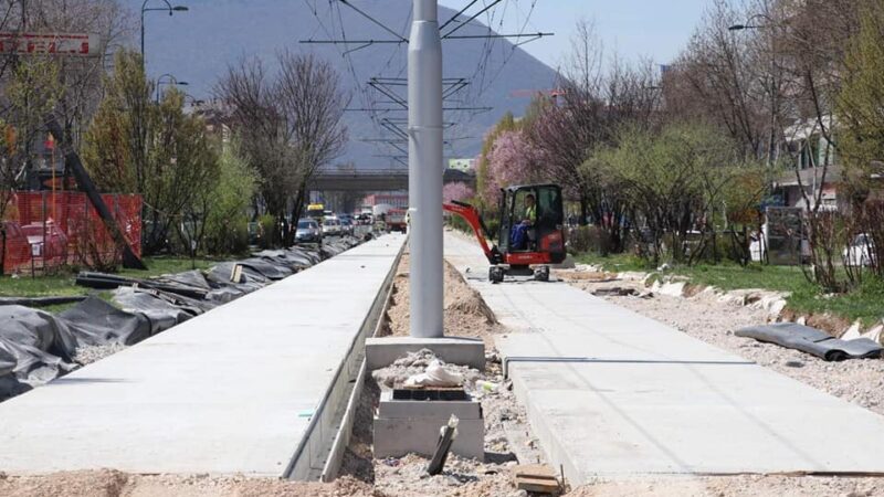 Rekonstrukcija tramvajske pruge: Sljedeće sedmice počinje polaganje šina