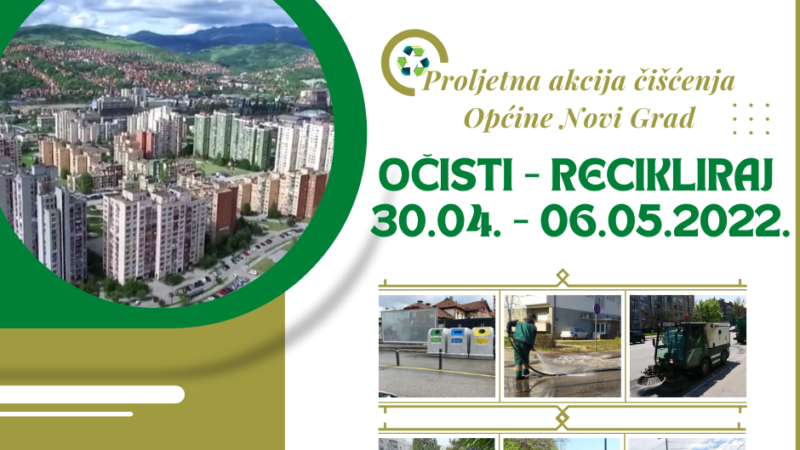 Od 30.04 do 06.05. akcija prikupljanja kabastog i odvojenog otpada na području Novog Grada