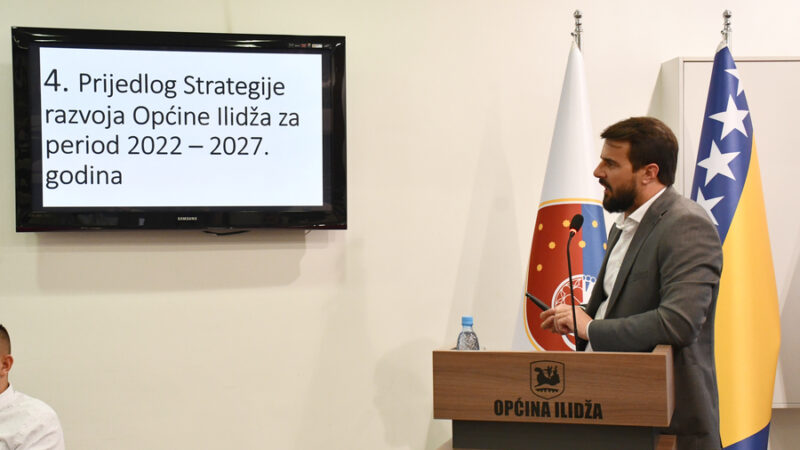 Usvojena Strategija razvoja Općine Ilidža za period 2022-2027. godina