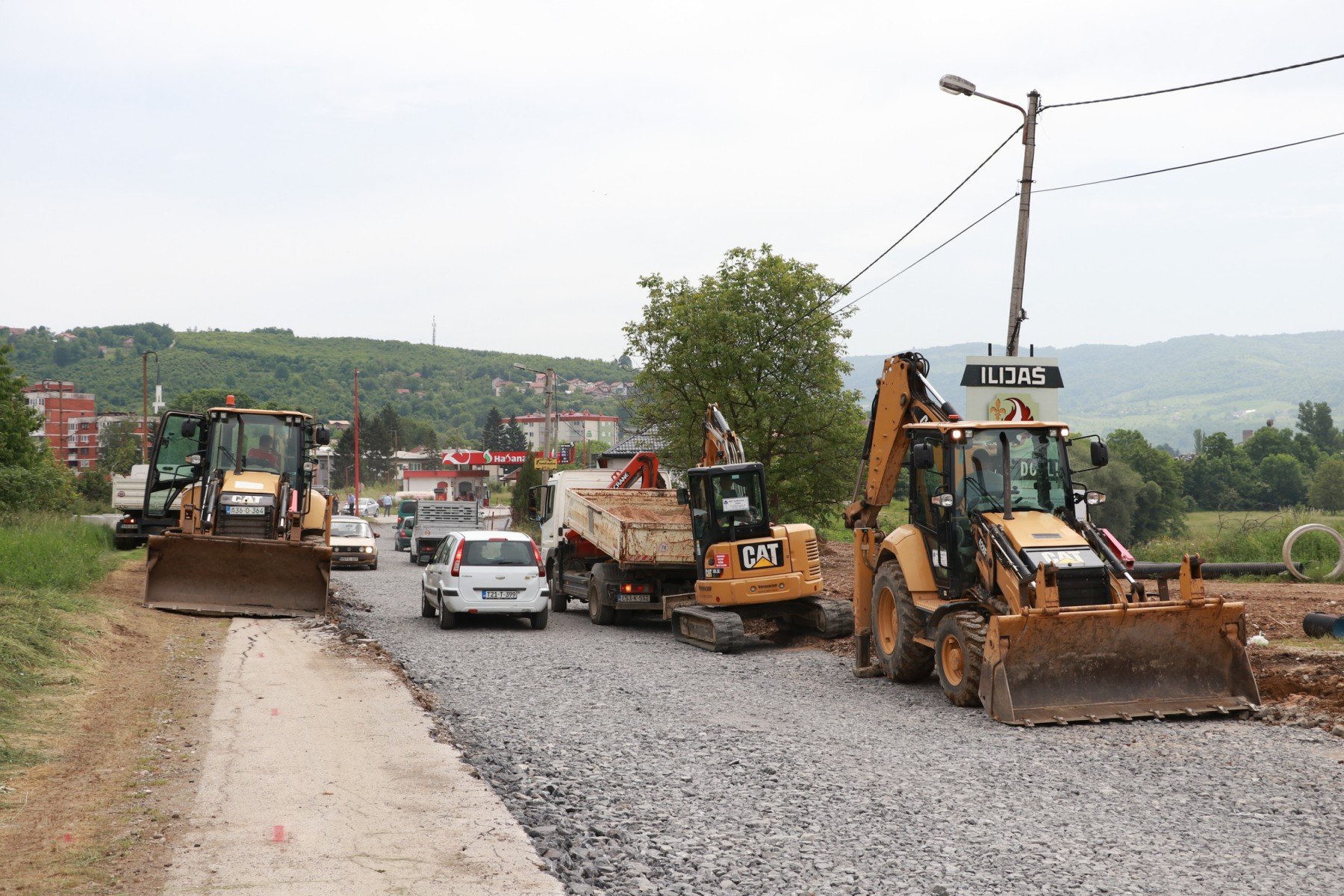 Počeli radovi na obnovi saobraćajnica u Ilijašu i Vogošći