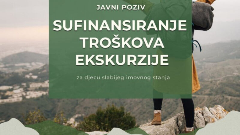 Općina Centar sufinansira odlazak na ekskurziju djece slabijeg imovinskog stanja