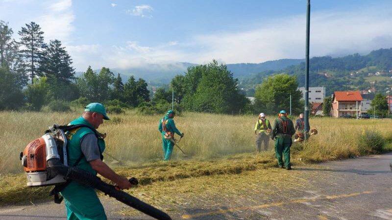 Počela velika akcija čišćenja na području opštine Vogošća