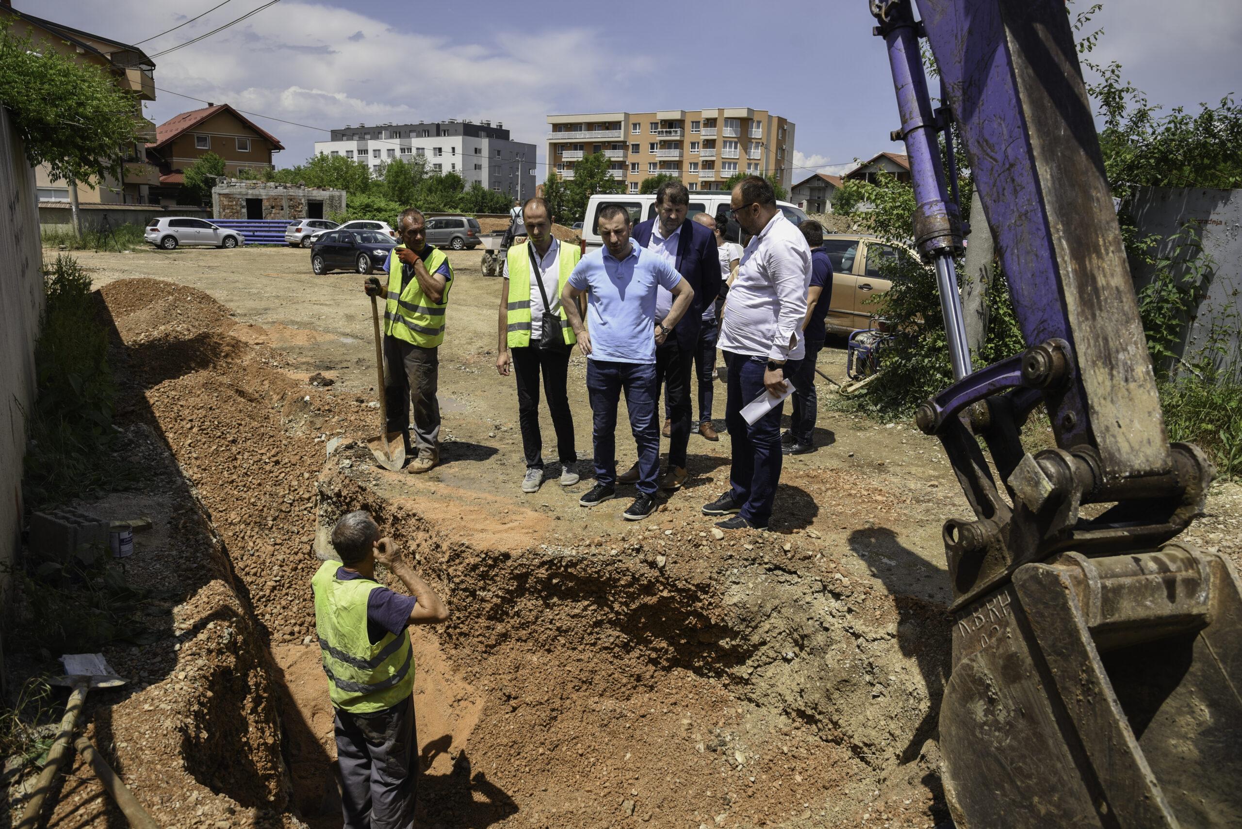 Završeni radovi na izgradnji separatne kanalizacione mreže u ulici Senada Poturka Senčija