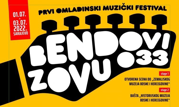 Bendovi zovu 033: Prvi omladinski muzički festival na Vilsonovom šetalištu