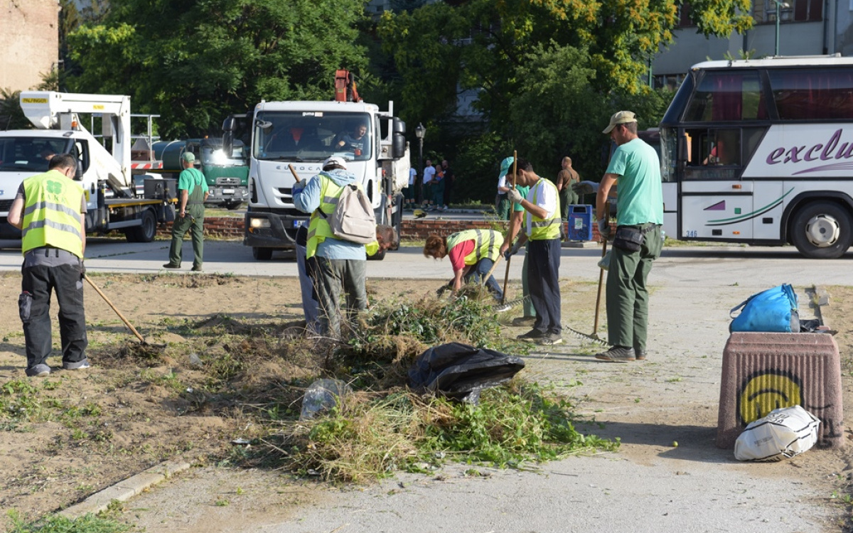 Počela velika akcija čišćenja na području opštine Centar