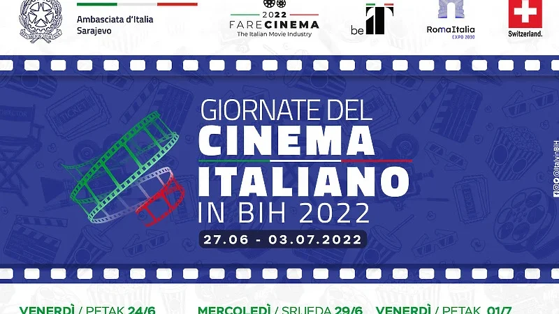 Ambasada Italije predstavlja “Dane italijanskog filma” u BiH