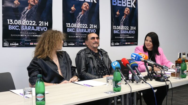 Željko Bebek u avgustu nastupa u BKC-u: Ovo će biti moj prvi ozbiljni koncert u Sarajevu