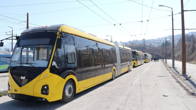 U Sarajevo stigla još dva nova trolejbusa