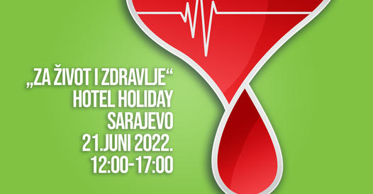 Sutra dobrovoljno darivanje krvi u hotelu Holiday u Sarajevu