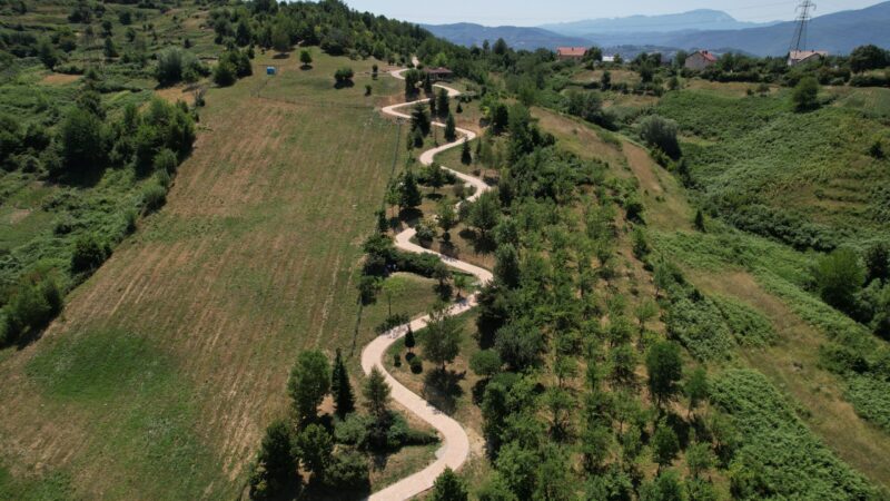 Završena izgradnja pješačke staze od podnožja brda Mojmilo do Eko-kuće