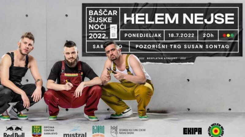 Helem Nejse sutra nastupa ispred Narodnog pozorišta Sarajevo