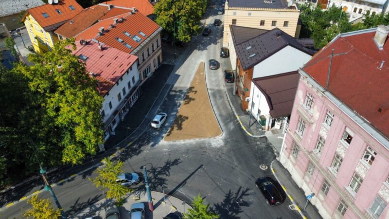 Izgradnjom pješačkog ostrva u ulici Bistrik spriječit će se nepropisno parkiranje vozila