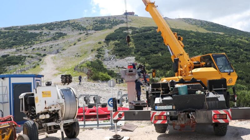 Počeli radovi na izmještanju četverosjeda i dogradnji garaže za šestosjed na Bjelašnici