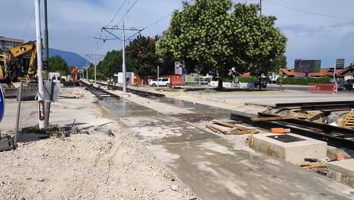 Od danas zatvorene dvije raskrsnice u Sarajevu zbog rekonstrukcije tramvajske pruge