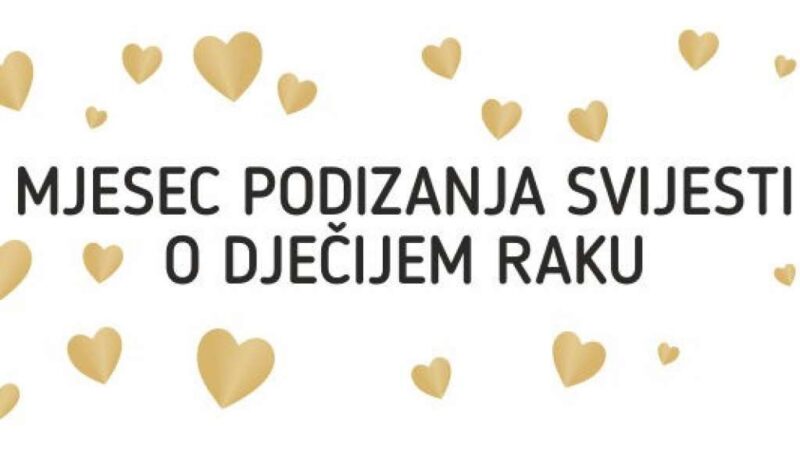 Srce za djecu oboljelu od raka: ‘Zlatni krug’ kao simbol trke za život