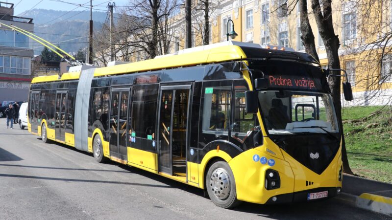 Besplatan prevoz trolejbusima za vikend