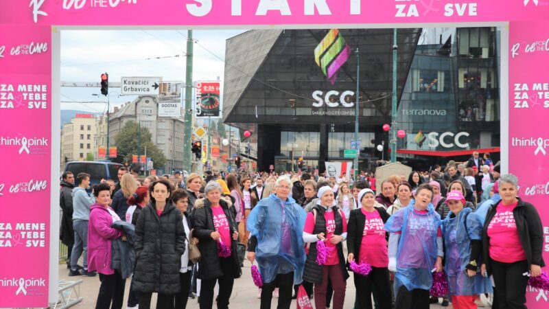 U Sarajevu održana trka/šetnja za ozdravljenje “Race For The Cure”