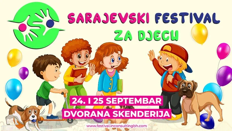 Festival za djecu “Kutak dječije radosti 2022” ovog septembra u Sarajevu