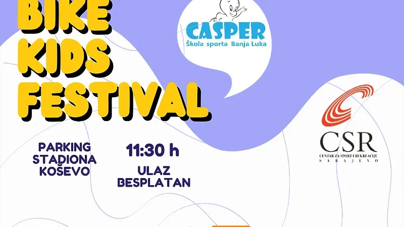 Šesti po redu Bike Kids Festival u opštini Centar