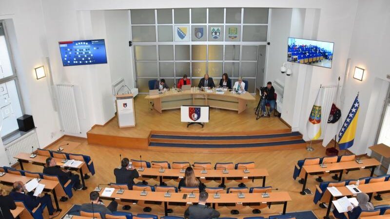 Za 4. oktobar zakazana 55. radna sjednica Skupštine Kantona Sarajevo