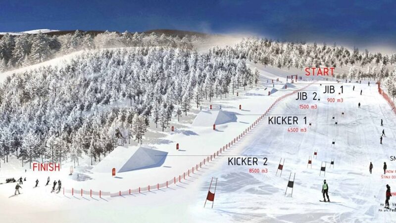 Na Bjelašnici se gradi novi snow park za ljubitelje snowboarda i freestyle skijanja