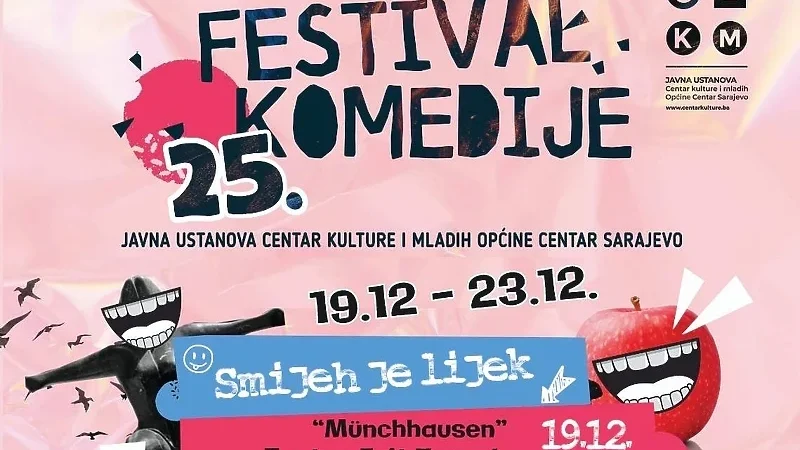 Uskoro počinje tradicionalni Festival komedije “Smijeh je lijek”