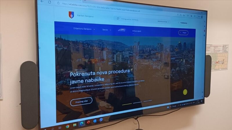 Digitalizacija javnih usluga u Kantonu Sarajevo