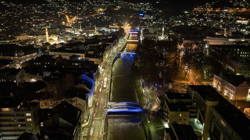 Povodom kandidatskog statusa za BiH: Mostovi u Sarajevu u bojama EU-a