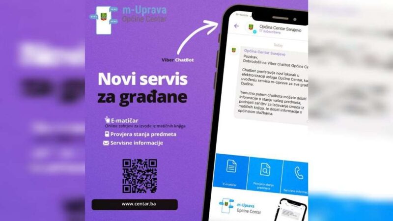 Općina Centar: Iskorak u digitalizaciji usluga i uvođenju servisa E-matičar