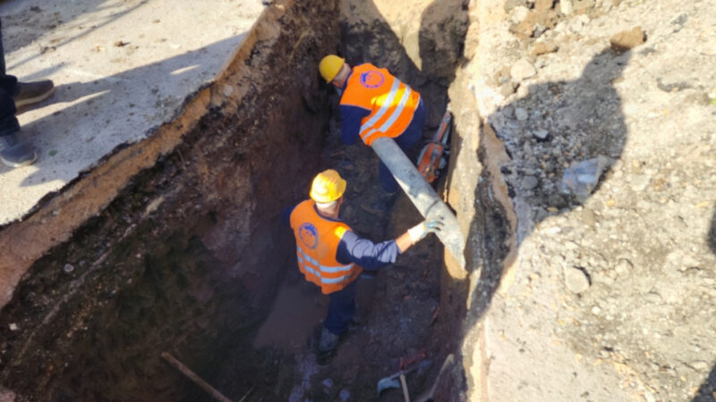 Okončani radovi na rekonstrukciji dijela kanalizacione mreže u ulici Borak