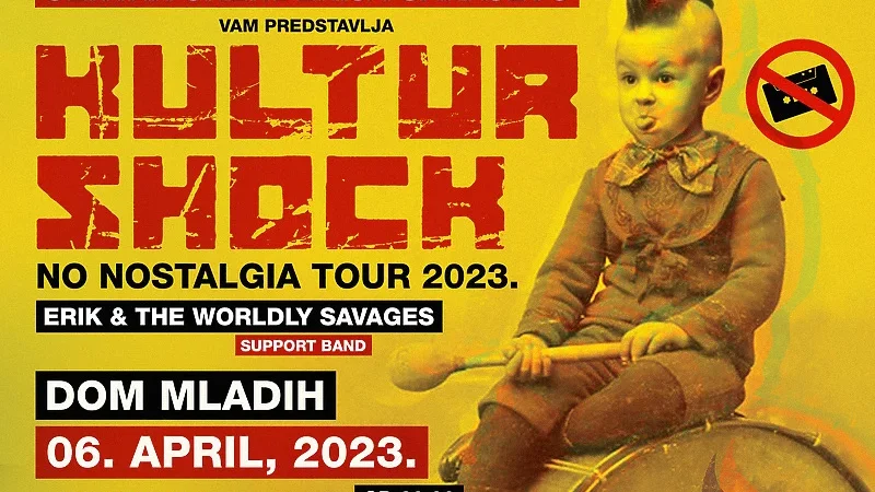 Kultur Shock će 6. aprila održati koncert u Domu mladih u Sarajevu