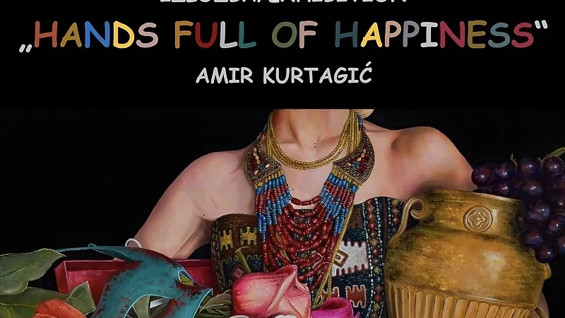 Izložba “Hands Full of Happiness” Amira Kurtagića će uskoro biti otvorena u Vijećnici