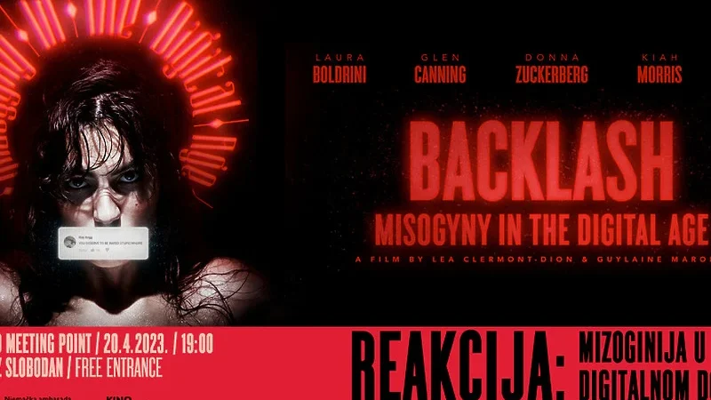 Film “Reakcija: Mizoginija u digitalnom dobu” sutra u kinu Meeting Pointu, ulaz slobodan