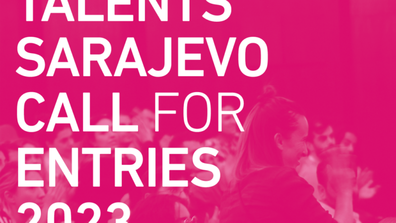 Sarajevo Film Festival: Otvoren poziv za prijave na Talents Sarajevo 2023.