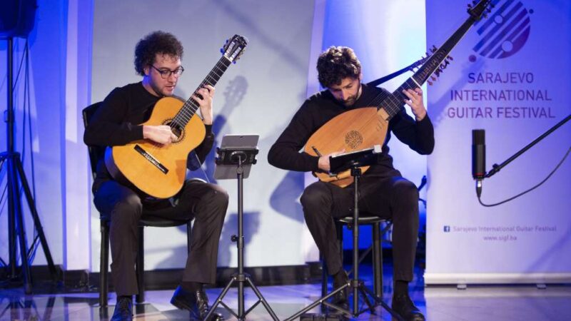 Sarajevo International Guitar Festival počeo koncertom Adrea de Vitis i Simone Vallerotonde