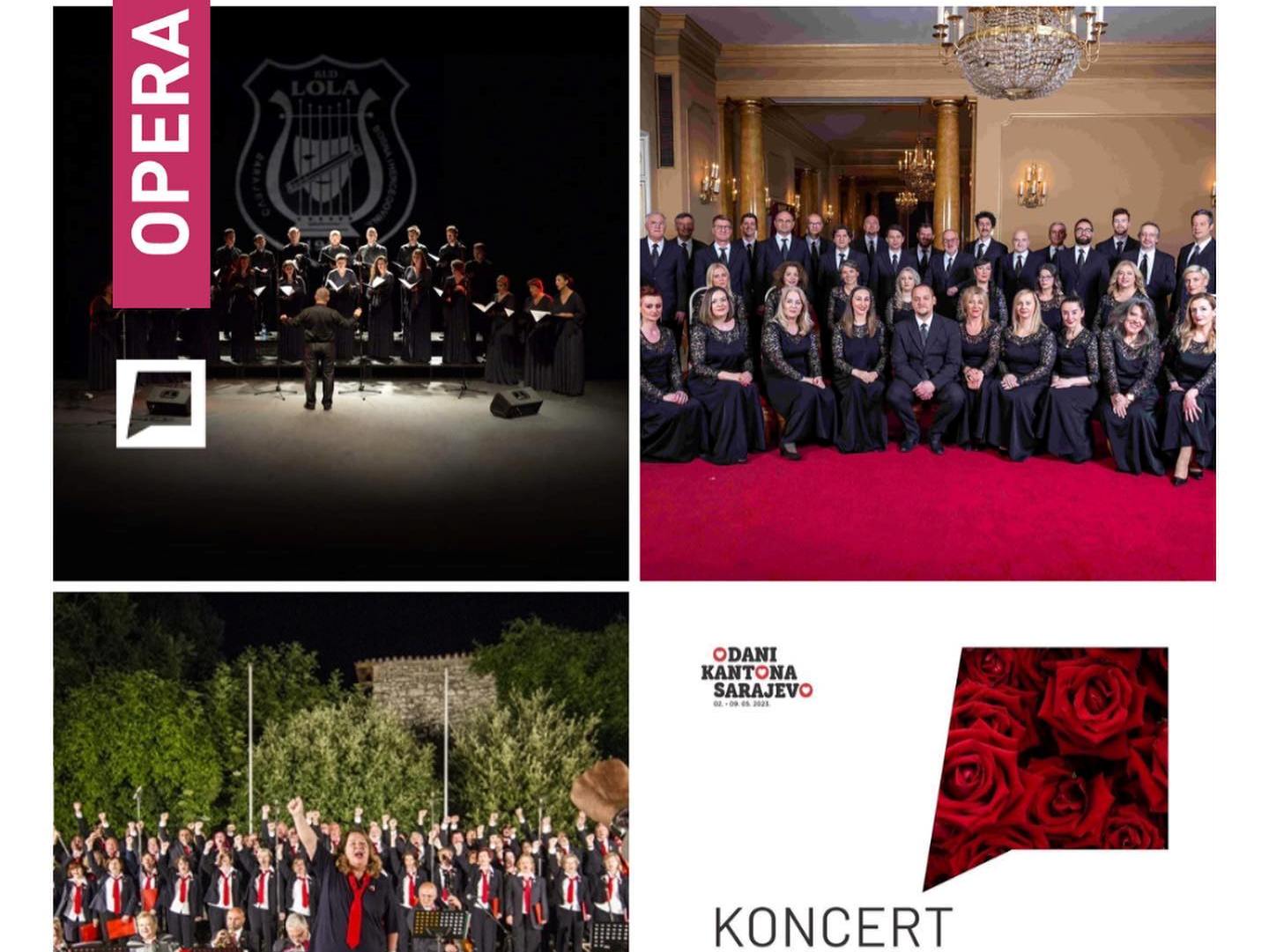 Dani Kantona Sarajevo 2023: Koncert “Pjevamo naše pjesme” večeras na Trgu Susan Sontag