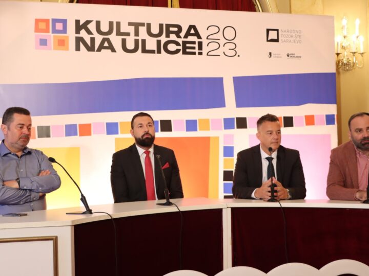 Drugo izdanje programa “Kultura na ulice!” od narednog petka širom Kantona Sarajevo