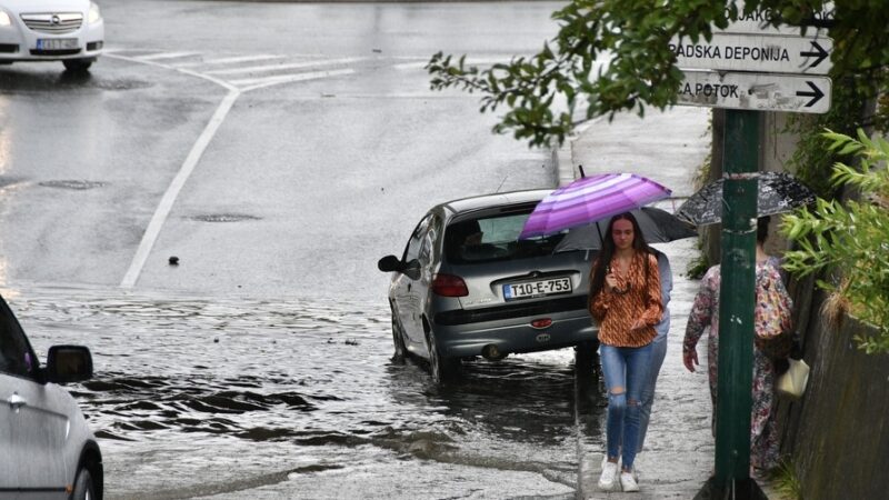 Zbog olujnog vjetra i obilnih padavina, Civilna zaštita objavila koje preventivne mjere poduzeti