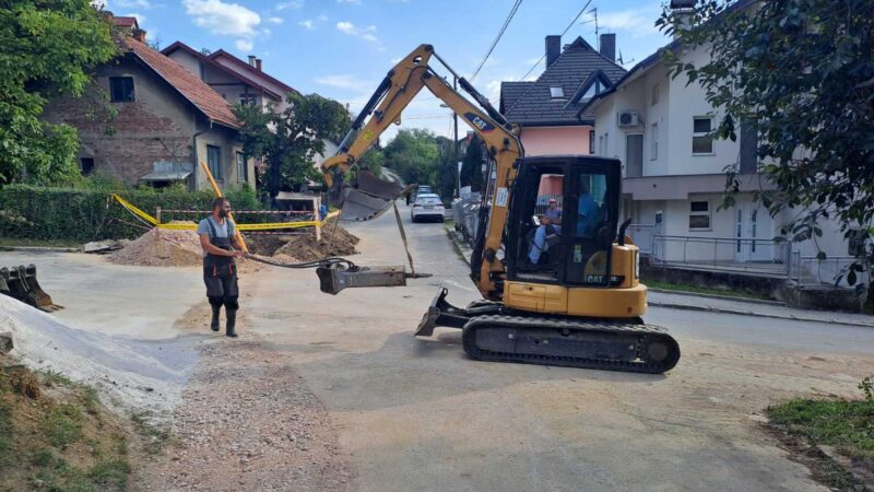 Novo Sarajevo: Gradi se polietilenski gasovod i priključni gasovod u ulici Blagajska