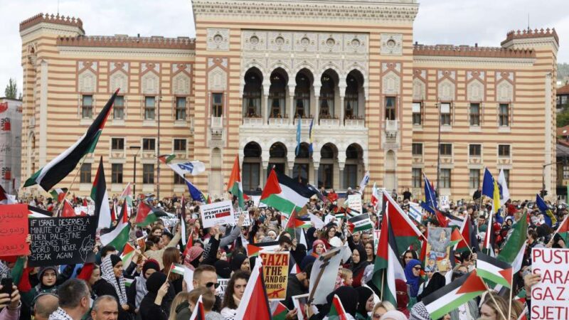 U Sarajevu održan skup podrške narodu Palestine