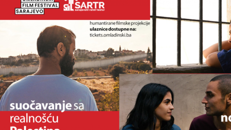 Specijalni filmski program OFF-a i SARTR-a posvećen Gazi, prihod od ulaznica za pomoć Palestincima