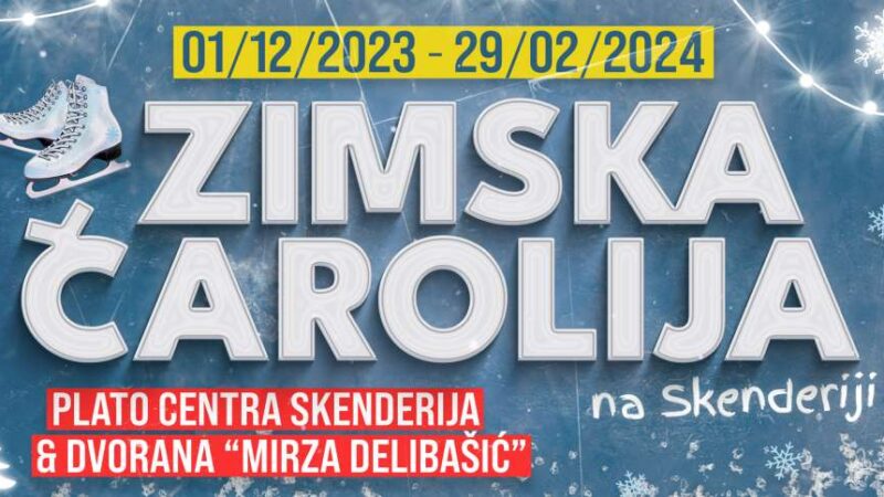 Centar Skenderija najavljuje svečano otvorenje “Zimske čarolije” 1. decembra