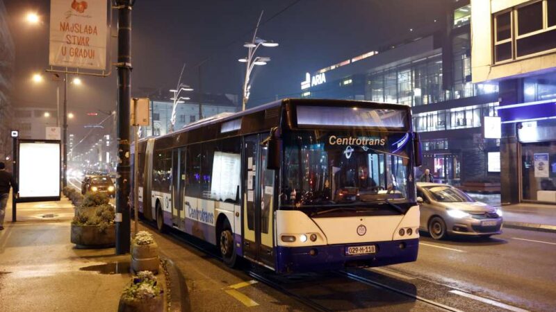 Od 23. do 26. januara od 00:30 do 4 sata saobraćat će autobusi umjesto tramvaja