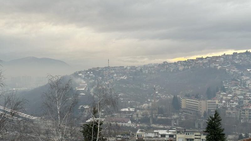 Pogoršan kvalitet zraka u Kantonu Sarajevo