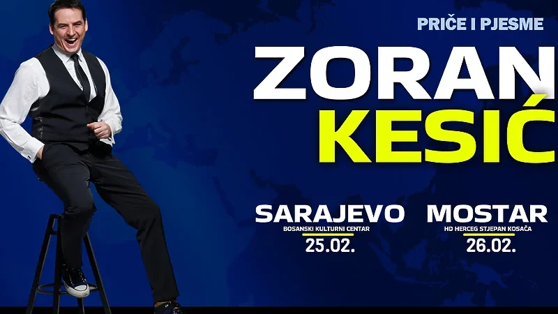 Zoran Kesić u februaru stiže u Sarajevo i Mostar
