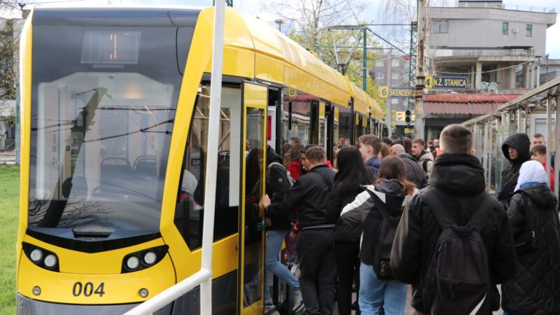 Sutra privremena obustava saobraćaja: Tramvaji će voziti do Skenderije