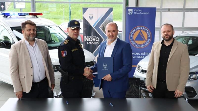 Općina Novo Sarajevo nabavila dva vozila za potrebe PU Novo Sarajevo