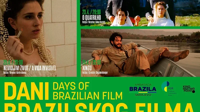 U ponedjeljak počinju Dani brazilskog filma u kinu Meeting Point, ulaz besplatan