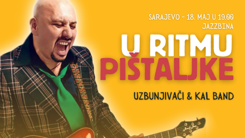 Turneja ‘U ritmu Pištaljke’ – Koncert romske grupe ‘Kal’ 18. maja u Sarajevu