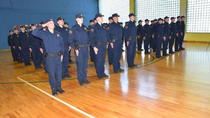 Na Policijskoj akademiji u Sarajevu promovisana XVII generacija kadeta Sudske policije